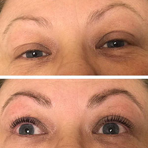 LVL brow tint